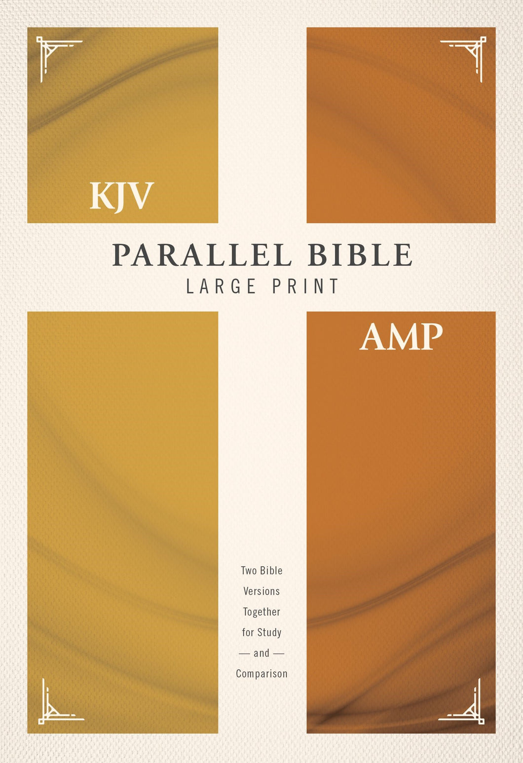 KJV/Amplified Parallel Bible/Large Print-Hardcover