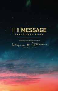 The Message Devotional Bible-Hardcover