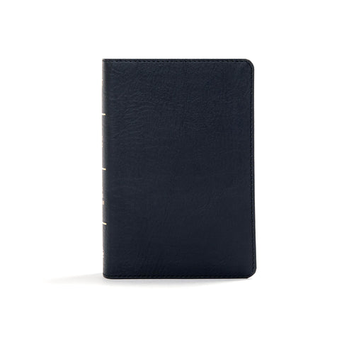 KJV Large Print Compact Reference Bible-Black LeatherTouch