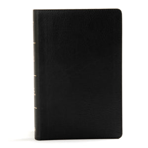 KJV Large Print Personal Size Reference Bible-Black LeatherTouch