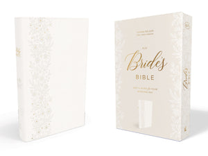 KJV Bride's Bible (Comfort Print)-White Leathersoft
