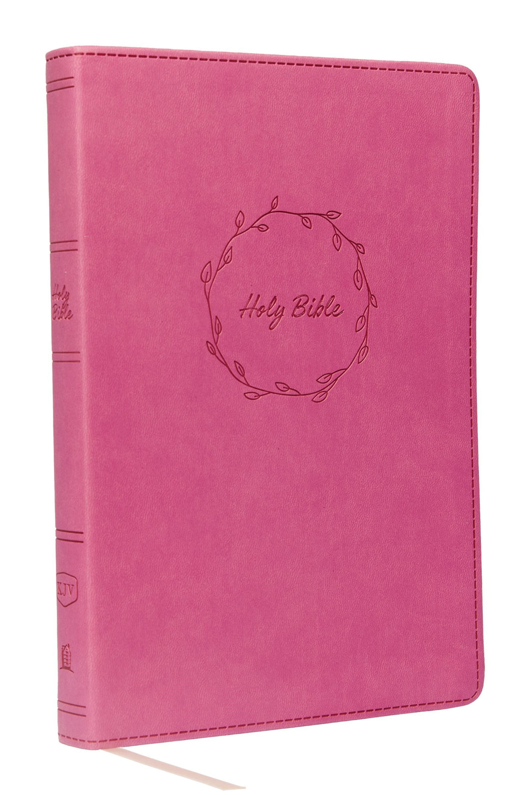 KJV Value Thinline Bible/Large Print (Comfort Print)-Pink Leathersoft