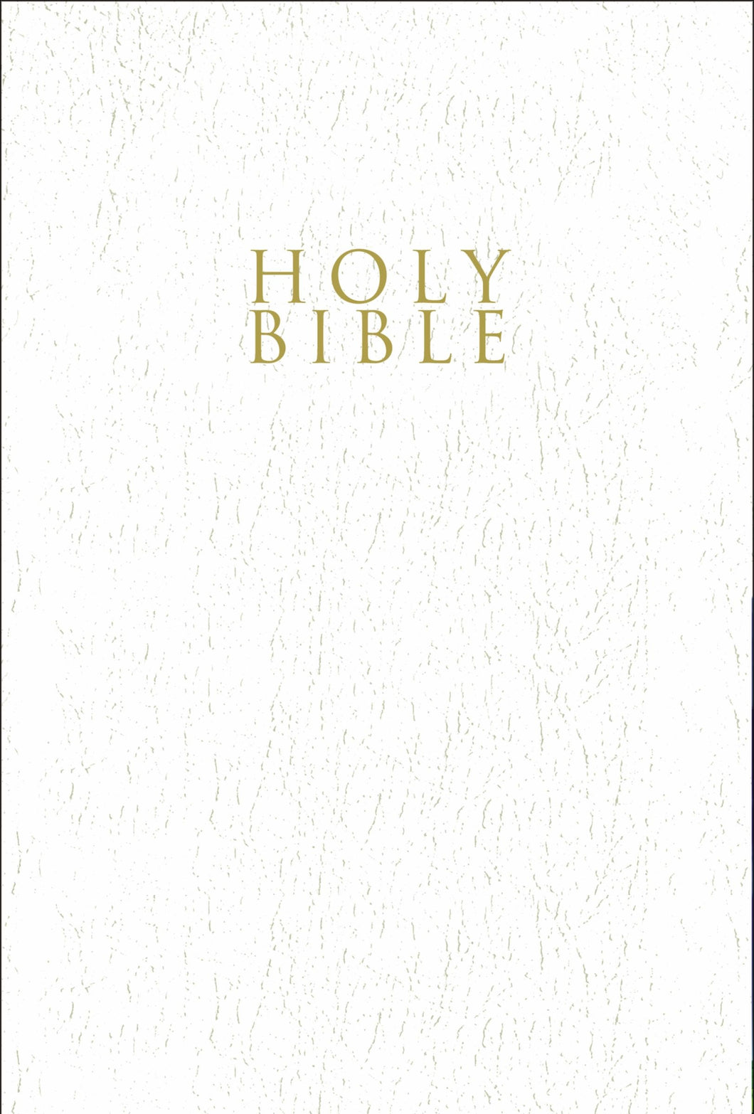 NIV Gift & Award Bible (Comfort Print)-White Leather-Look