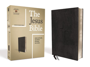 ESV The Jesus Bible-Black Leathersoft