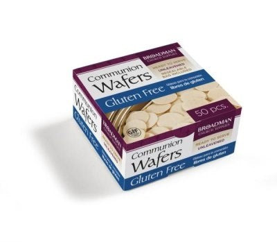 Communion-Wafer-Baked Gluten Free Rounds (Pack Of 50)
