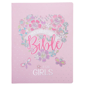 ESV My Creative Bible For Girls-Pink Floral Faux Leather