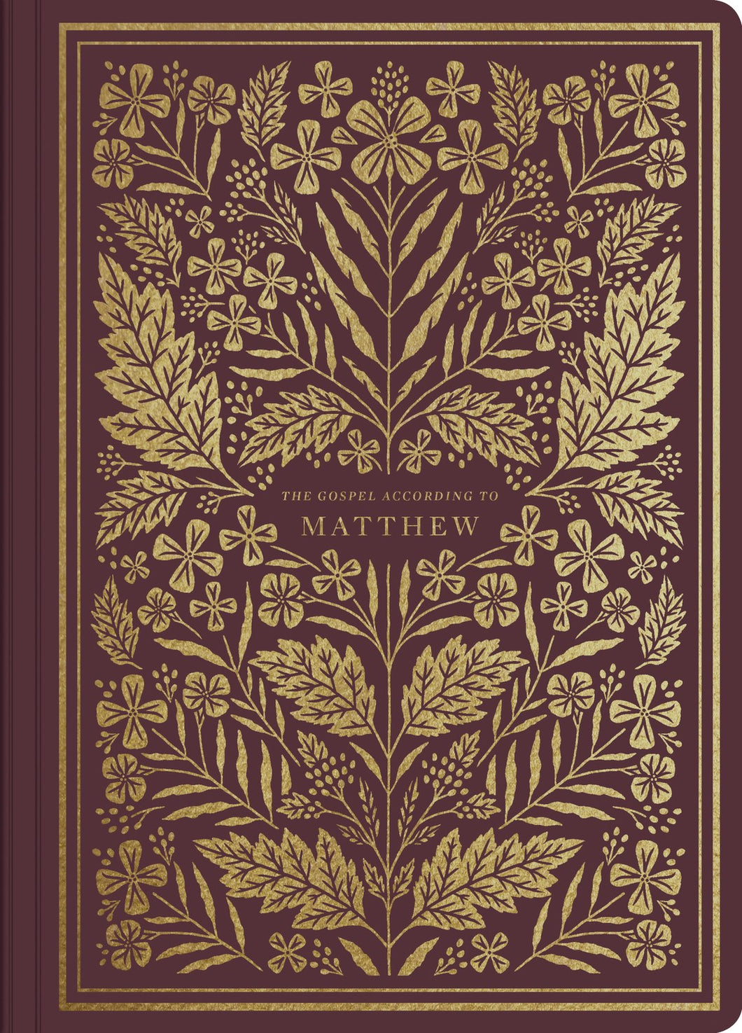 ESV Illuminated Scripture Journal: Matthew-Burgundy Softcover