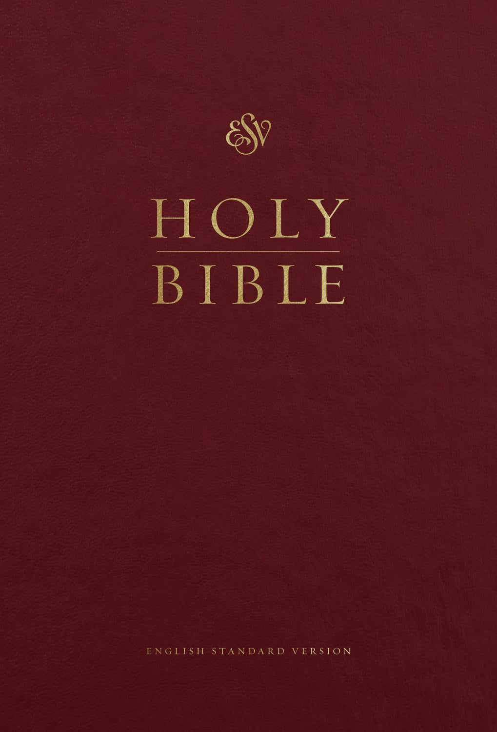 ESV Pew And Worship Bible/Large Print-Burgundy Hardcover