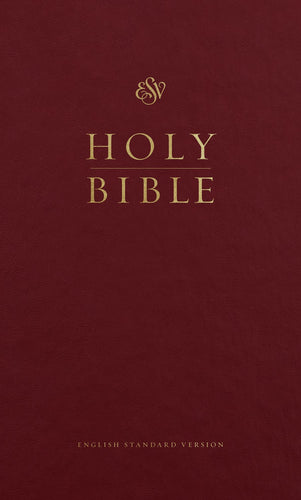 ESV Pew Bible-Burgundy Hardcover