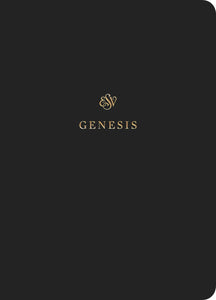 ESV Scripture Journal: Genesis-Black Softcover