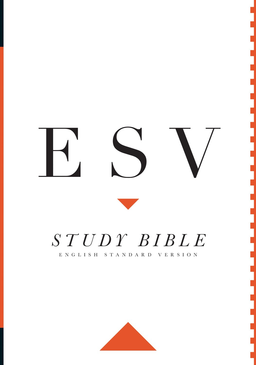 ESV Study Bible/Large Print-Hardcover Indexed