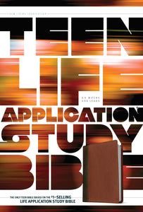 NLT Teen Life Application Study Bible-Brown LeatherLike