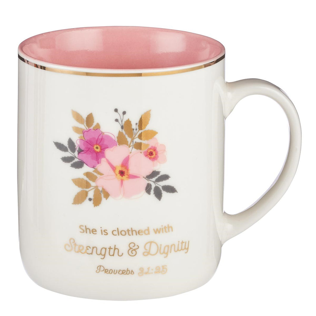 Mug-Strength & Dignity w/Gift Box (14 Oz)
