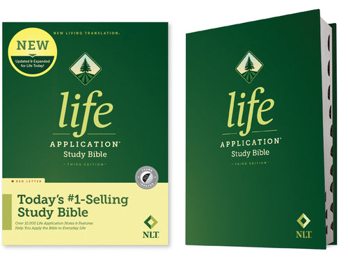NLT Life Application Study Bible (Third Edition) (RL)-Hardcover Indexed