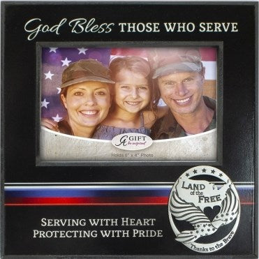 Frame-God Bless Those Who Serve