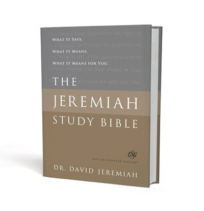 ESV The Jeremiah Study Bible-Hardcover
