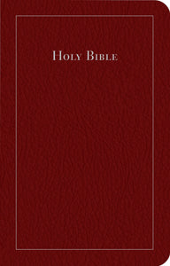 CEB Thinline Bible-Burgundy Bonded Leather