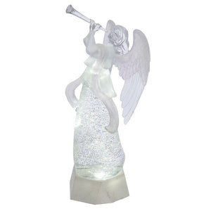 Figurine-Lighted LED Shimmer Angel (14")
