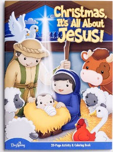 Activity Book-Christmas: It's All About Jesus!