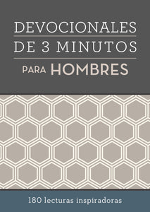 Spanish-3 Minute Devotions For Men (Devocionales De 3 Minutos Para Hombres)