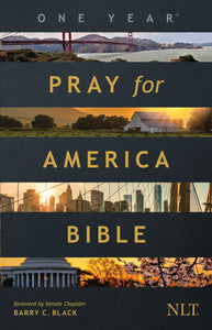 NLT The One Year Pray For America Bible-Softcover