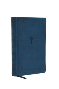 NRSV Catholic Gift Bible (Comfort Print)-Teal Leathersoft