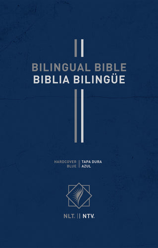 NLT/NTV Bilingual Bible (Biblia Bilingue)-Blue Hardcover