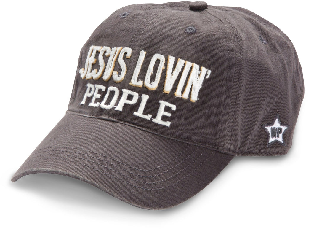 Hat-Jesus Lovin' People-Gray