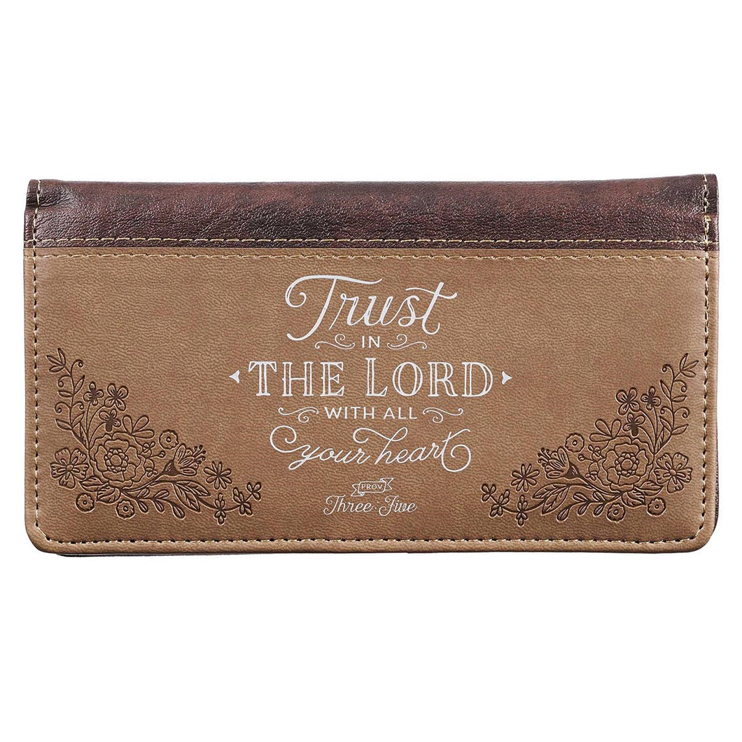 Checkbook/Wallet-Trust In The Lord-Brown