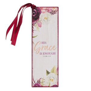 Bookmark-Pagemarker-His Grace Is Enough-Luxleather