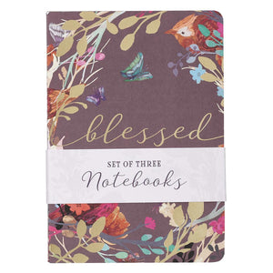 Notebook Set-Blessed Is She (Set Of 3)
