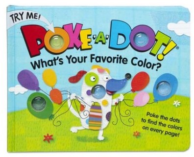 Activity Book-Poke-A-Dot: What's Your Favorite Color (Ages 3+)