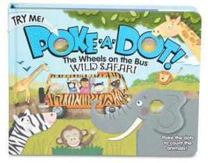 Activity Book-Poke-A-Dot: The Wheels On The Bus (Ages 3+)