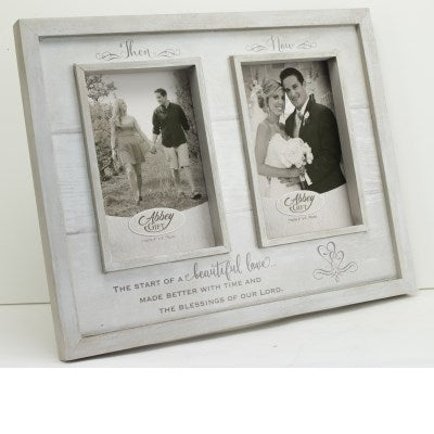 Frame-Wedding/Anniversary-Then And Now (Holds 4