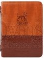 Bible Cover-Stand Firm-Embossed (1 Cor. 16:13)