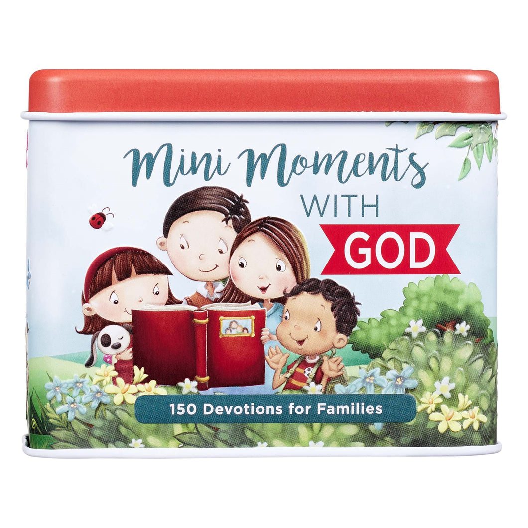 Prayer Cards In Tin-Mini Moments With God