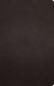 ESV Thinline Bible-Deep Brown Buffalo Leather