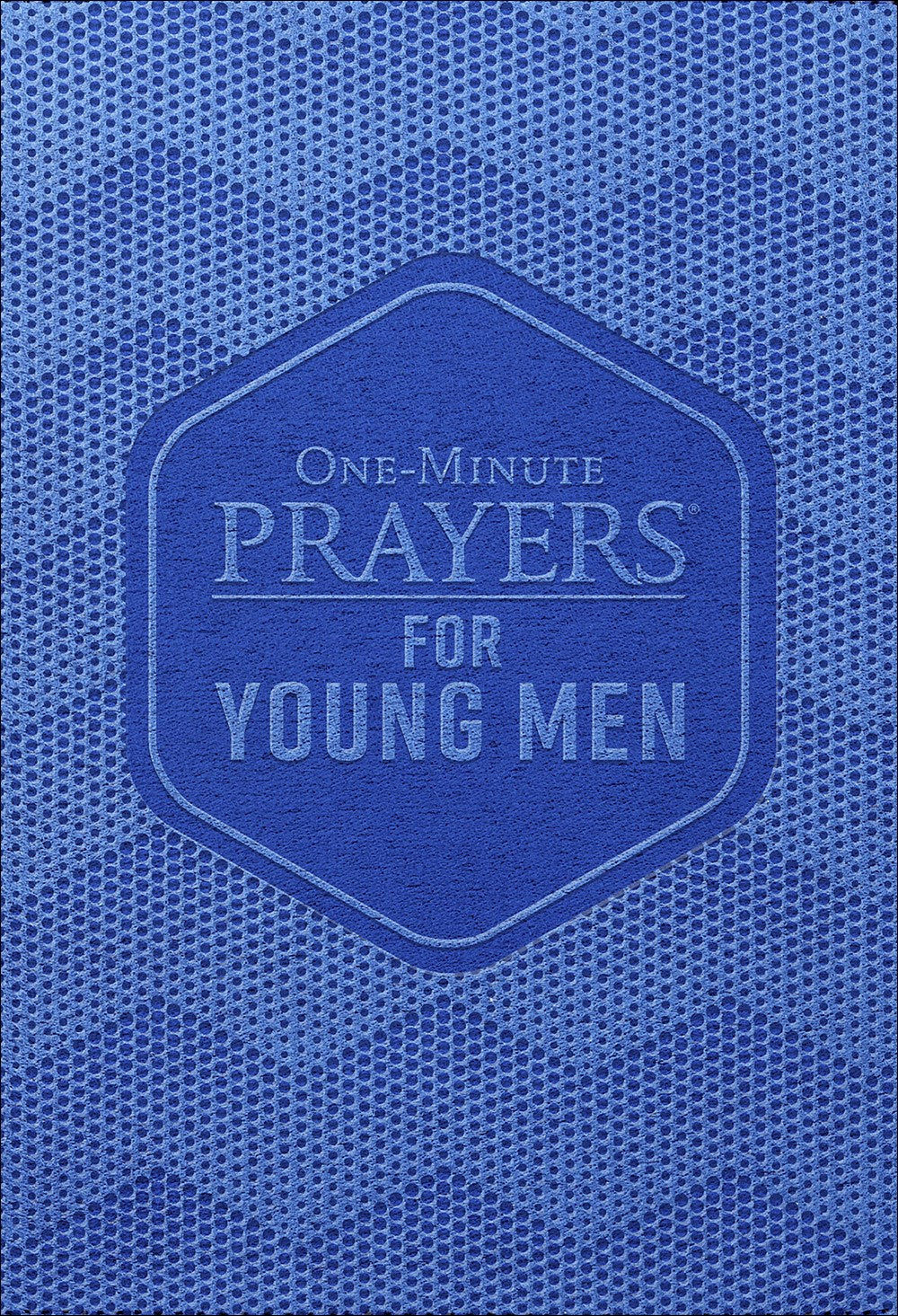 One-Minute Prayers For Young Men (Deluxe Edition)-Imitation Leather