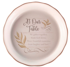 Pie Plate-At Our Table (10.5" Dia x 2")