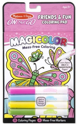 Coloring Pad-Magicolor Friends And Fun