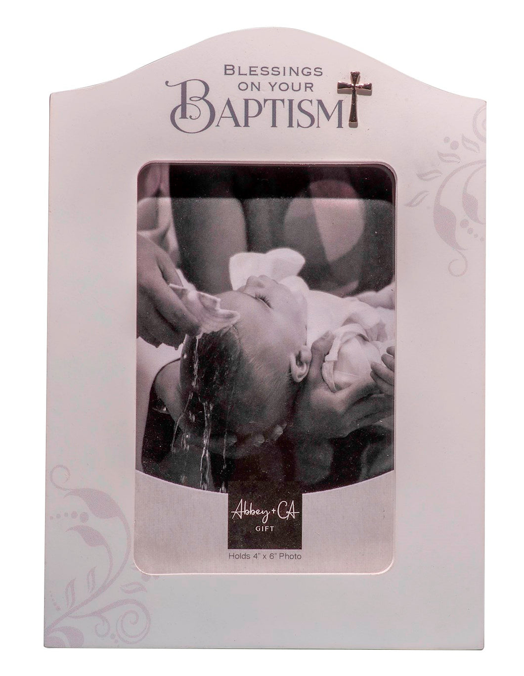 Frame-Blessings On Your Baptism (Holds 4 x 6 Photo)