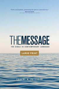 The Message Outreach Bible/Large Print-Softcover
