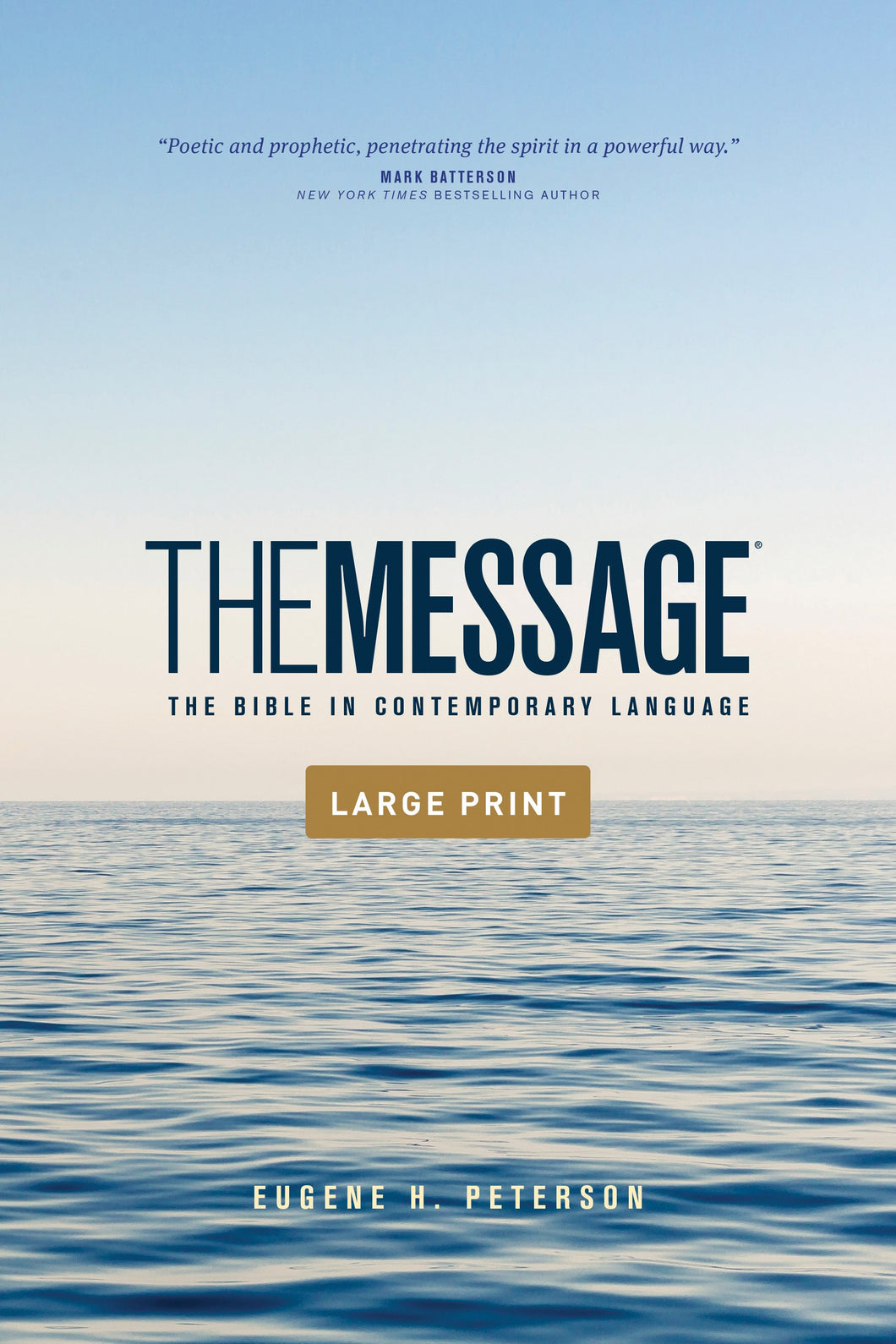 The Message Outreach Bible/Large Print-Softcover
