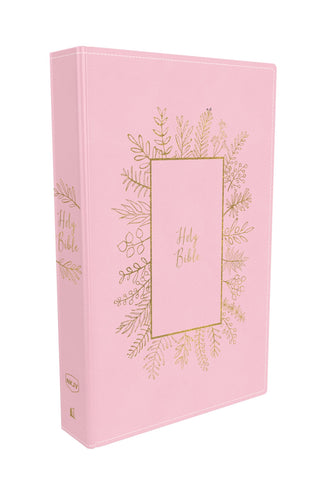 NKJV Holy Bible For Kids (Comfort Print)-Pink Leathersoft