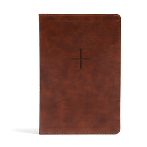 CSB Every Day With Jesus Daily Bible-Brown LeatherTouch