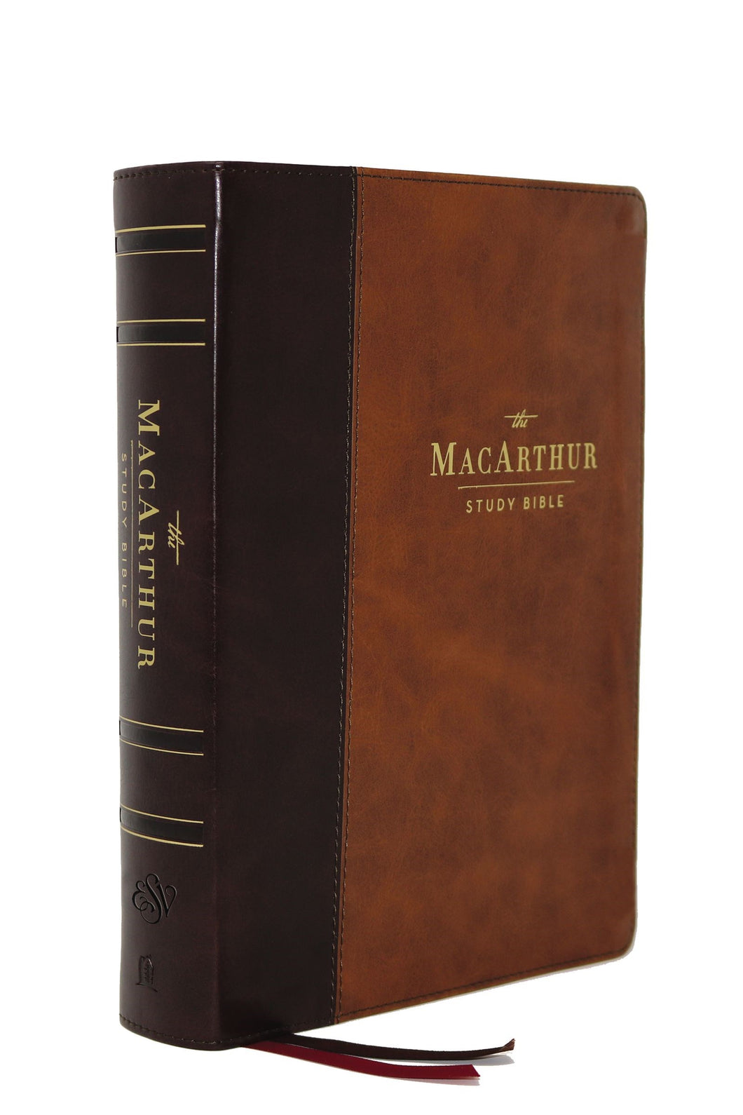 ESV MacArthur Study Bible (2nd Edition)-Brown Leathersoft
