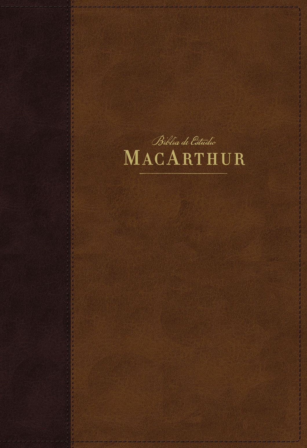 Spanish-NBLA MacArthur Study Bible (Biblia De Estudio MacArthur)-Brown Leathersoft