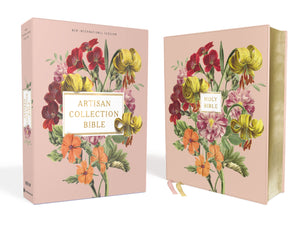NIV Artisan Collection Bible (Comfort Print)-Blush Floral Leathersoft
