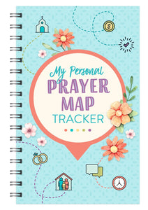 My Personal Prayer Map Tracker-Light Blue