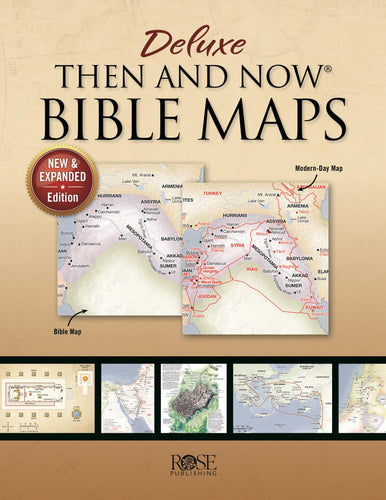Deluxe Then And Now Bible Maps (New & Expanded)-Softcover